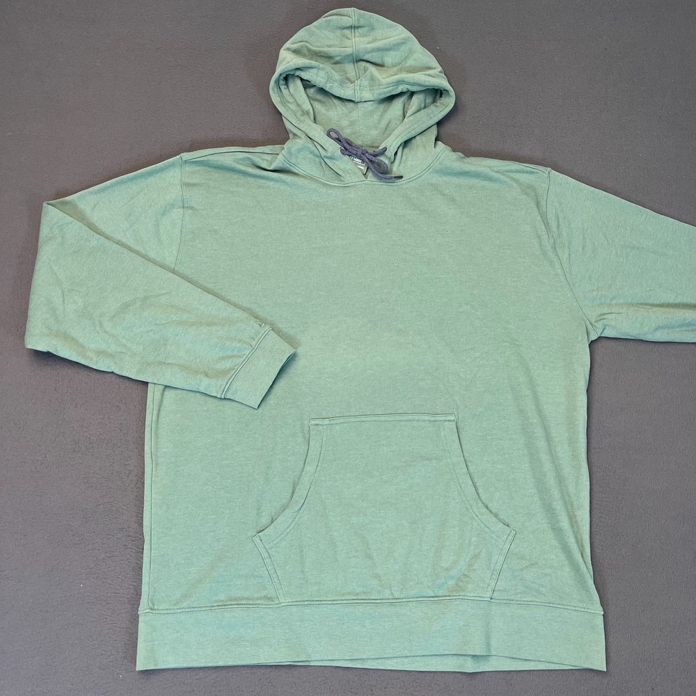 Ahead USA Men's Size 2XL Drawstring Hoodie Sea Green Logo Golf Sweatshirt Cotton